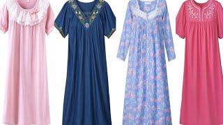 Very comfortable Beautiful Cotton Nightie Designs ideas