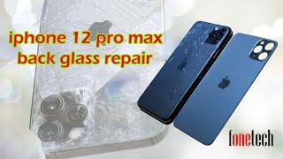 12 pro max back glass change