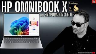 HP OmniBook X with Snapdragon X Elite (2024)