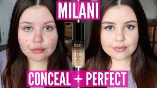 First Impressions | Milani Conceal + Perfect 2 in 1 Foundation (Acne/Scarring)