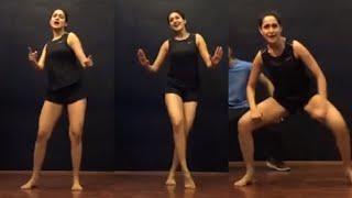 Actress Pragya Jaiswal Dance Practice Video - Telugu Film News | Latest Tollywood News | TFPC