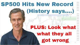 SP500 Hits Record High (But Look What Happened Last Time) | Stock Market Technical Analysis