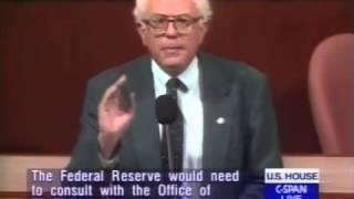 Bernie Sanders on the Big Banks and Repeal of Glass-Steagall Act (7/1/1999)