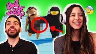 !! خنده دارترین بازی دو نفره دنیا   ||GANG BEASTS multiplayer