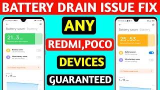 How To Fix Battery Drain Issue (GUARANTEED) ytr tech, mysterious tech g&t,tech office,utsav techie