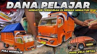 AKHIRNYA RILIS UNIT BARU‼️|| REVIEW MINIATUR TRUK CANTER SPEK DANA PELAJAR