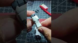 Scribing practice w/ HG GP01 "Zephyrantes" #shorts #gunpla #practice
