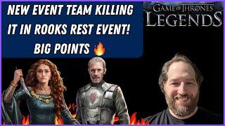 Game Of Thrones Legends RPG | BEST TEAM FOR ROOKS REST EVENT! HIGH SCORES!