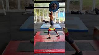 Clean and Jerk 70kg ️ #gymworkout #trainingdiaries #100m