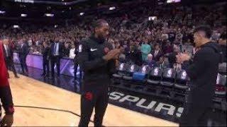 KAWHI LEONARD GETS BOOED BY SPURS CROWD!