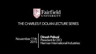The Charles F. Dolan Lecture Series - Dinesh Paliwal