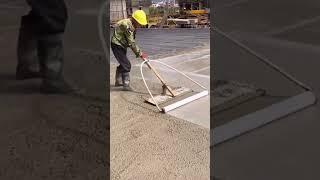 Concrete floor maintenance membrane laying process