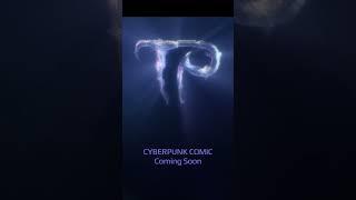 Cyberpunk Comic Logo Animation