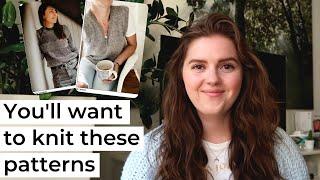 14 Fall and Winter size inclusive modern knitting patterns | The Mindful Creators