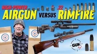 Is a high-powered airgun better than a .22 rimfire?