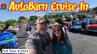 Car Show | AutoBarn Cruise-In | Classic Cars Galore | Concord, North Carolina | April 2024