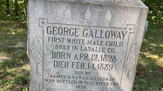 Grave of the First White Male Born in LaSalle County, Illinois