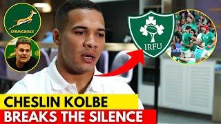 KOLBE SPEAKS OUT: TRUTHS ABOUT THE CONTROVERSY WITH IRELAND! | SPRINGBOKS NEWS