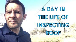 A DAY IN THE LIFE OF INSPECTING ROOF | A BULL ALMOST ATTACKED ME