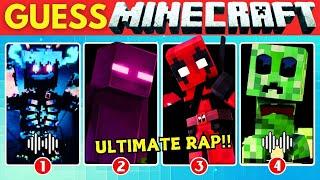 Guess the Minecraft Character by Voice & Sound ~ Ultimate Minecraft Rap Showdown Quiz!