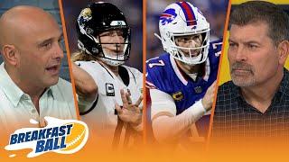 Bills crush Jaguars, Josh Allen MVP, Is Trevor Lawrence already a bust? | NFL | BREAKFAST BALL