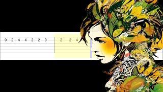 DJ OKAWARI - Flower Dance (Easy Guitar Tabs Tutorial)