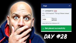 I Bet on Horse Racing Tips for 30 Days - Betting Challenge