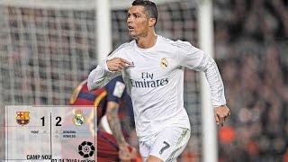 Barcelona 1-2 Real Madrid (La Liga 2015/16, matchday 31)