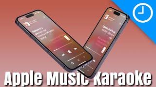 Apple Music Karaoke Hands On | Every New Feature! | iOS 16.2 RC