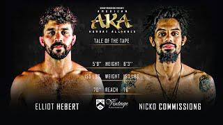 AKA 42 Bout 13 Nicko Commissiong vs Elliot Hebert