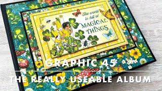 The Really Useable Album - A @graphic45papers Brand Ambassador Call Project using Little Things