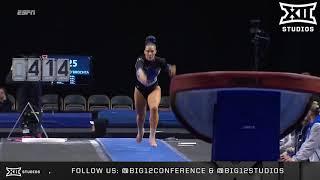 Deb Silva's Vault in Session 1 (3.22.25) | 2025 Big 12 Gymnastics Championship Highlights