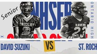 David Suzuki vs. St. Roch | ROPSSAA Senior Boys Football | October 10th, 2024