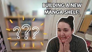 build a new bookshelf for my manga with me!! 