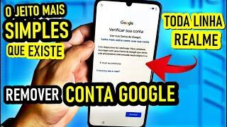 COMO REMOVER CONTA GOOGLE DE QUALQUER CELULAR REALME (O Jeito mais Simples que EXISTE)