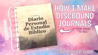 How To Make Discbound Journals From Home