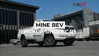 รถกระบะไฟฟ้า 2 ประตู รุ่น MINE BEV PICKUP SINGLE CAB