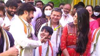 బాలయ్య మజాకా: Balakrishna FUN With Director Gopichand Malineni Son at NBK107 Movie Launch | FL