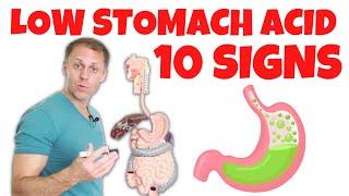 10 Signs of Low Stomach Acid