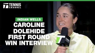 Caroline Dolehide Translating Doubles Skills Into Singles | Indian Wells 2025