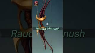 5 Busur Paling Kuat(Dhanusha) Dalam Epos Hindu#shorts#warrior#Dhanush#sharanga#pinaka#mahadev#archer