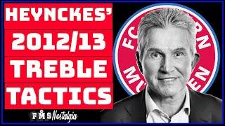 Jupp Heynckes' Treble Winning Tactics Explained | Bayern Munich 2012/13 Tactical Analysis |