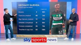 Chelsea agree deals for Geovany Quenda and Dario Essugo from Sporting CP