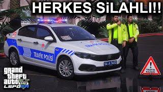 FULL AKSİYONLU DEVRİYE !! - TRAFİK POLİSİ MODU - GTA 5 LSPDFR