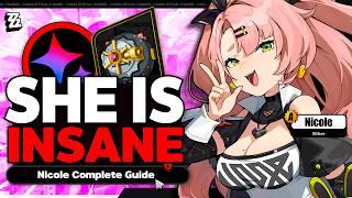 BUILD HER NOW! THE BEST Nicole Guide (Teams/Combo/Disk/W-Engine) - Zenless Zone Zero