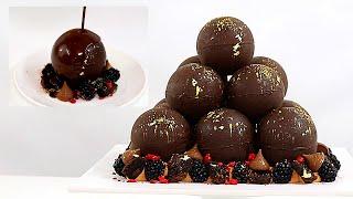 EPIC HOT CHOCOLATE BALL CAKE! │ CHOCOLATE PYRAMID CAKE │CAKE TRENDS │ CAKES BY MK