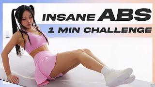 Insane 10 Min Abs Workout  Abs BURN #1minchallenge