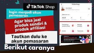 Cara menautkan tiktok ke akun pemasaran dan cara menerima tautannya