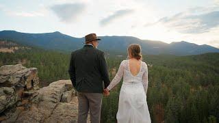 Kim and Brian Wedding Film - Glen Isle Resort - Bailey, Colorado