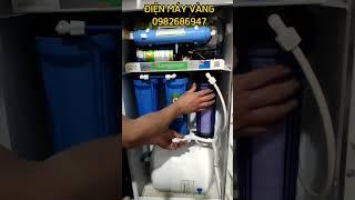 Cách thay các lõi lọc thô cho máy lọc nước RO #dienmayvang #thayloiloc